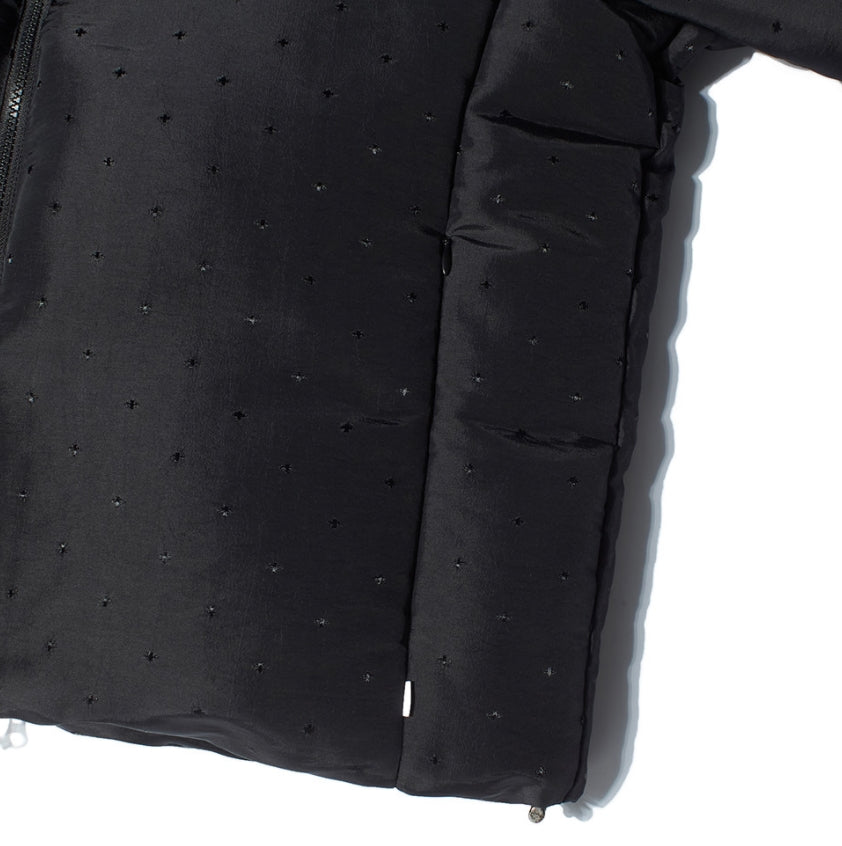 NOMANUAL(ノーマニュアル) GOOSE DOWN PUFFER JACKET - BLACK