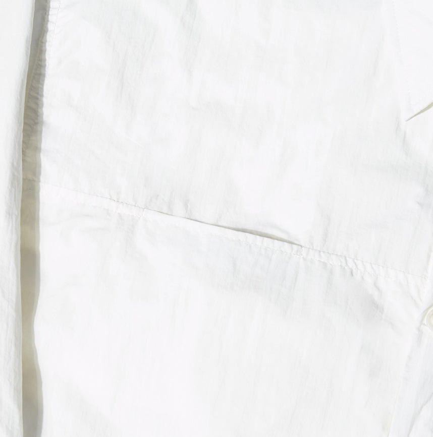 NOMANUAL(ノーマニュアル) PADDED SHIRT JACKET - WHITE