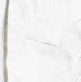 NOMANUAL(ノーマニュアル) PADDED SHIRT JACKET - WHITE