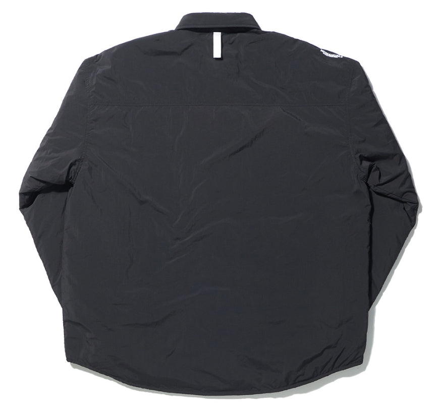 NOMANUAL(ノーマニュアル) PADDED SHIRT JACKET - BLACK