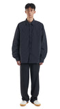 NOMANUAL(ノーマニュアル) PADDED SHIRT JACKET - BLACK