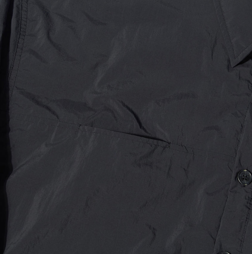 NOMANUAL(ノーマニュアル) PADDED SHIRT JACKET - BLACK