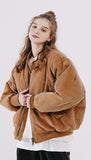 ダブルユーブイプロジェクト(WV PROJECT) Tart Corduroy Aviation Jumper Brown YSOT7446