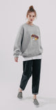 ダブルユーブイプロジェクト(WV PROJECT) Wonder Sweat Shirt Gray SMMT7444
