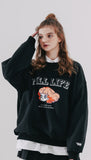 ダブルユーブイプロジェクト(WV PROJECT) Wonder Sweat Shirt Black SMMT7444