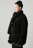 nache(ナチェ) HAIRY RIBBON CARDIGAN