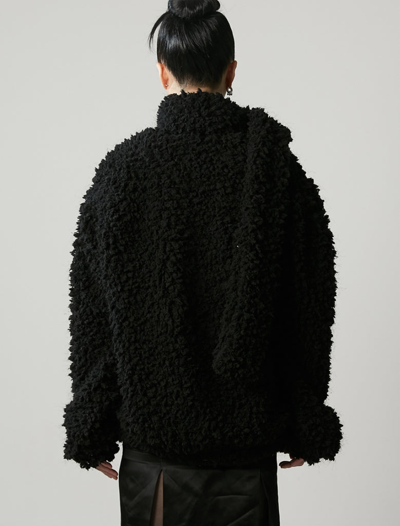nache(ナチェ) HAIRY RIBBON CARDIGAN