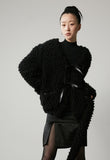 nache(ナチェ) HAIRY RIBBON CARDIGAN