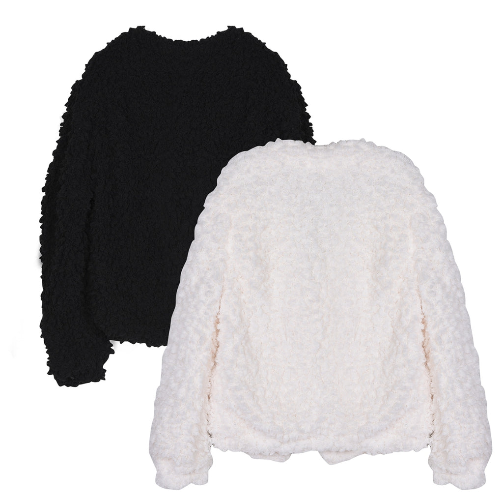 nache(ナチェ) HAIRY RIBBON CARDIGAN
