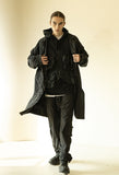 マスノウン(MASSNOUN)  LAYERED M-65 FISHTAIL COAT MFZCT002-BK