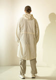 マスノウン(MASSNOUN)  MULTI POCKET HOODY FISHTAIL COAT MFZCT001-IV
