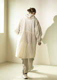 マスノウン(MASSNOUN)  MULTI POCKET HOODY FISHTAIL COAT MFZCT001-IV