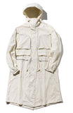 マスノウン(MASSNOUN)  MULTI POCKET HOODY FISHTAIL COAT MFZCT001-IV