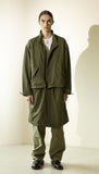 マスノウン(MASSNOUN)   DETACHABLE NYLON COAT MFZCT003-KK