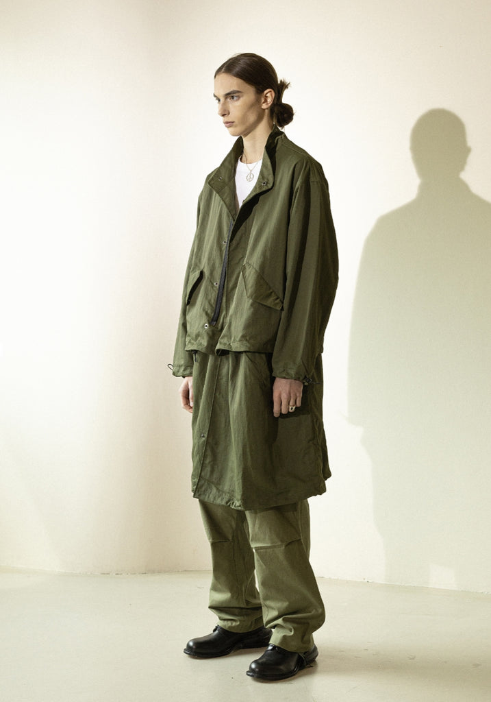マスノウン(MASSNOUN)   DETACHABLE NYLON COAT MFZCT003-KK