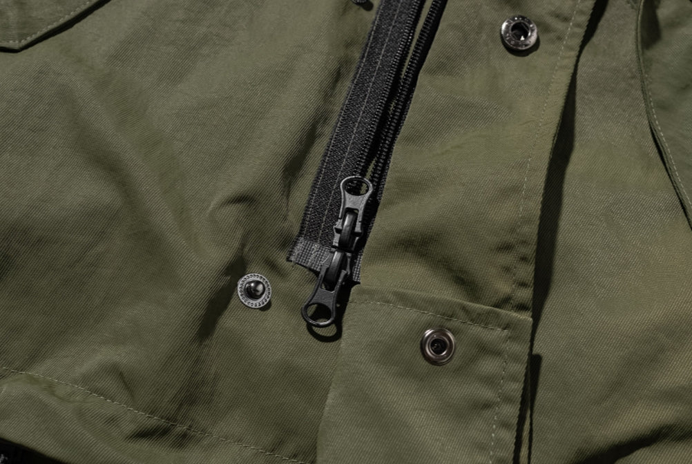 マスノウン(MASSNOUN)   DETACHABLE NYLON COAT MFZCT003-KK