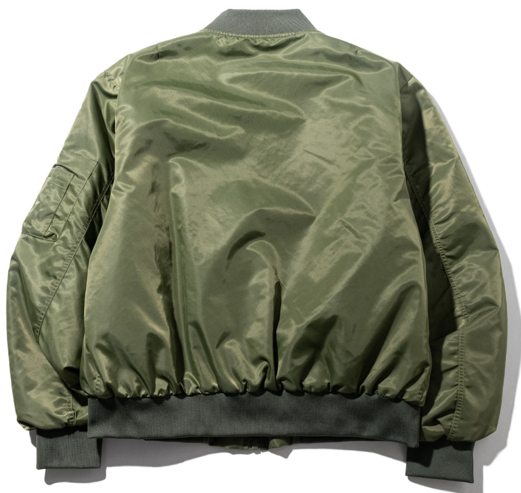 マスノウン(MASSNOUN)  OVERSIZED MA-1 JACKET MFZPD001-KK