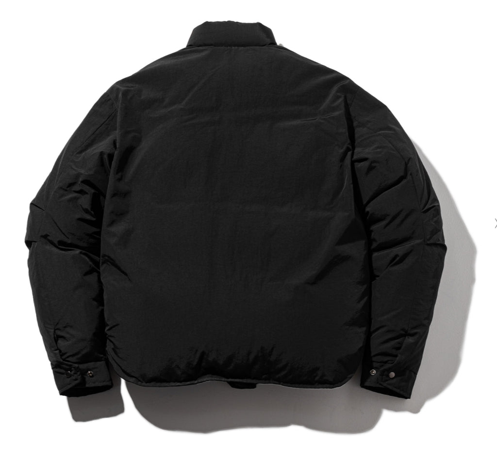 マスノウン(MASSNOUN)   PUFFER DOWN POCKET SHORT PADDING MWZPD001-BK