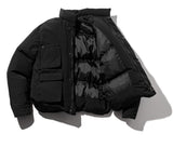 マスノウン(MASSNOUN)   PUFFER DOWN POCKET SHORT PADDING MWZPD001-BK