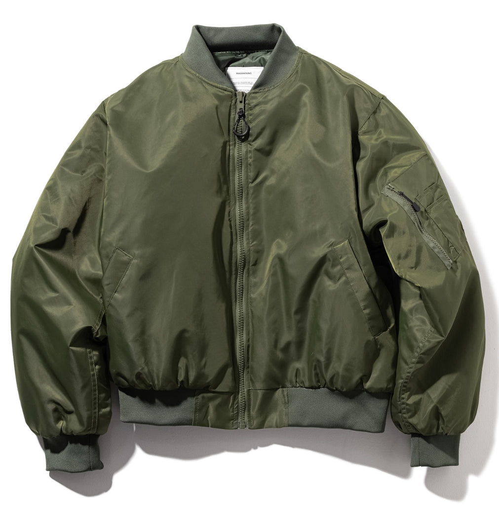 マスノウン(MASSNOUN)  8OZ OVERSIZED MA-1 JACKET MFZPD003-KK