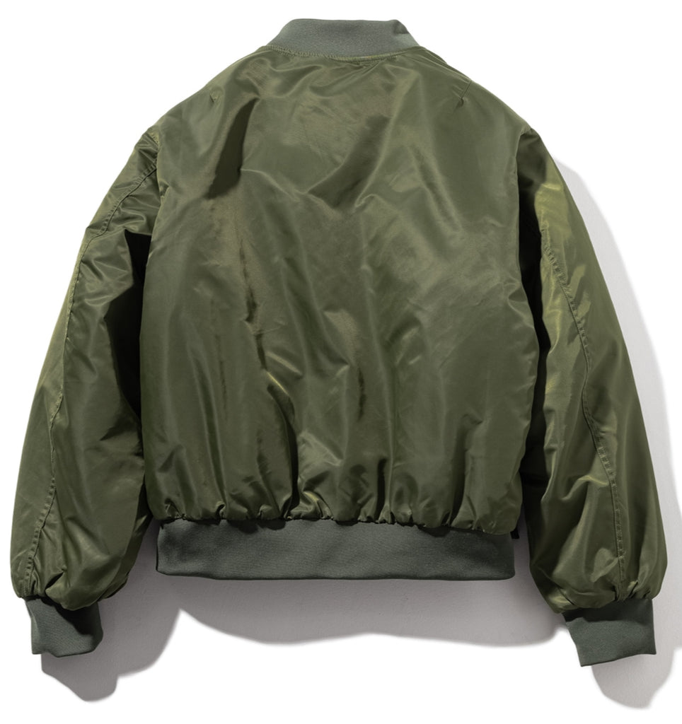マスノウン(MASSNOUN)  8OZ OVERSIZED MA-1 JACKET MFZPD003-KK