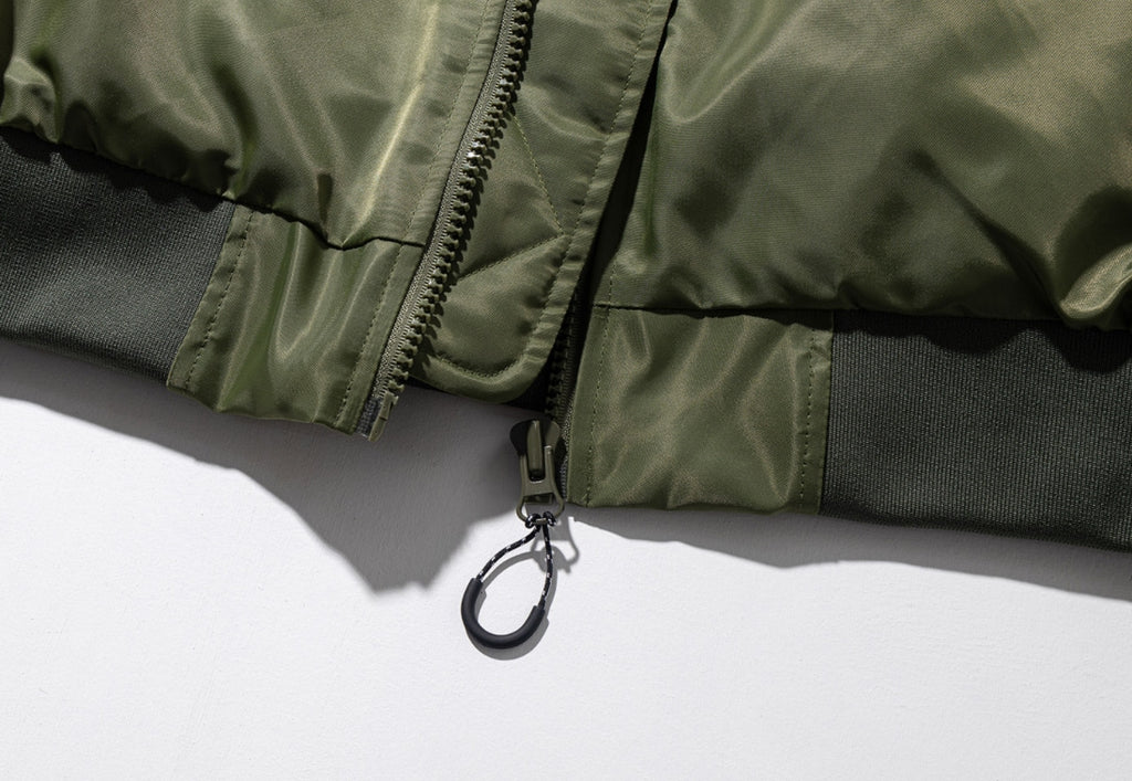 マスノウン(MASSNOUN)  8OZ OVERSIZED MA-1 JACKET MFZPD003-KK