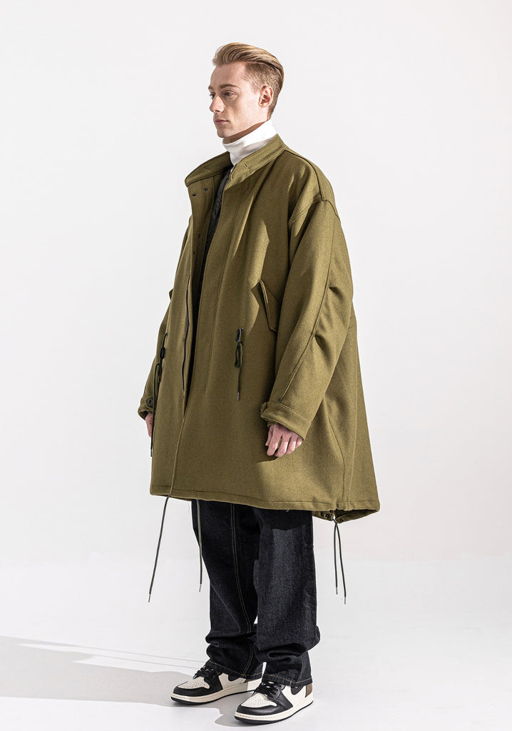 マスノウン(MASSNOUN)  M-65 FISHTAIL WOOL COAT MWZCT001-KK