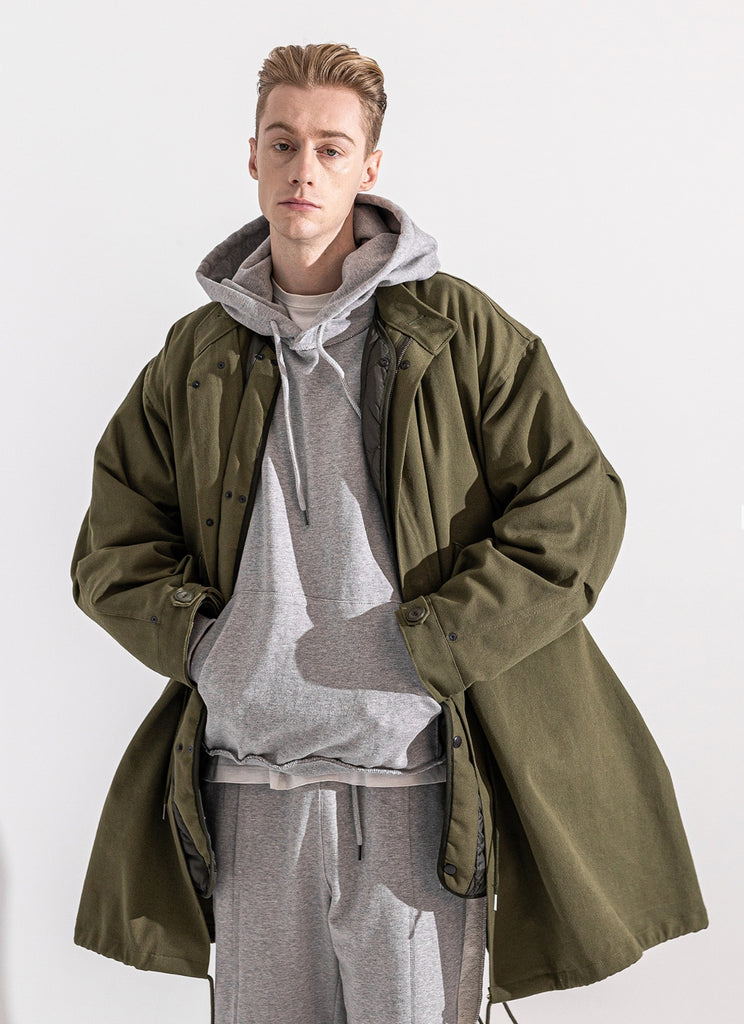 マスノウン(MASSNOUN)   M-65 FISHTAIL COTTON COAT MWZCT002-KK