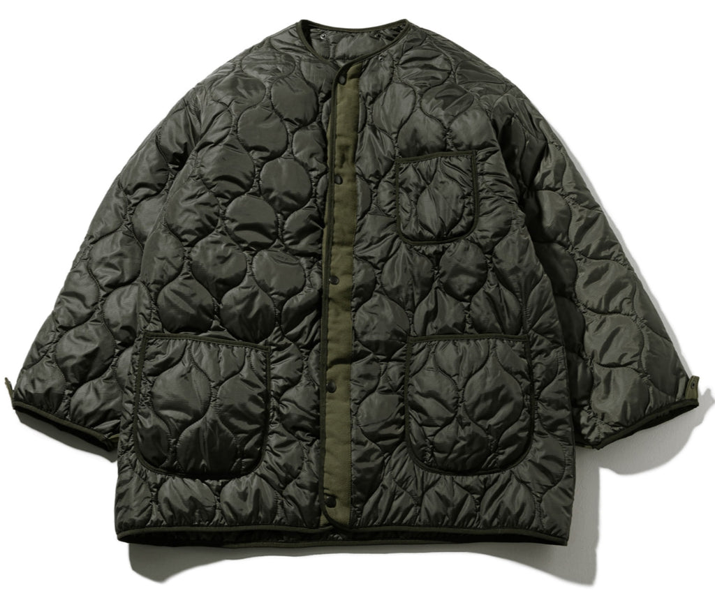 マスノウン(MASSNOUN)  REVERSIBLE STICH QUILITING JACKET MWZJK002-KK