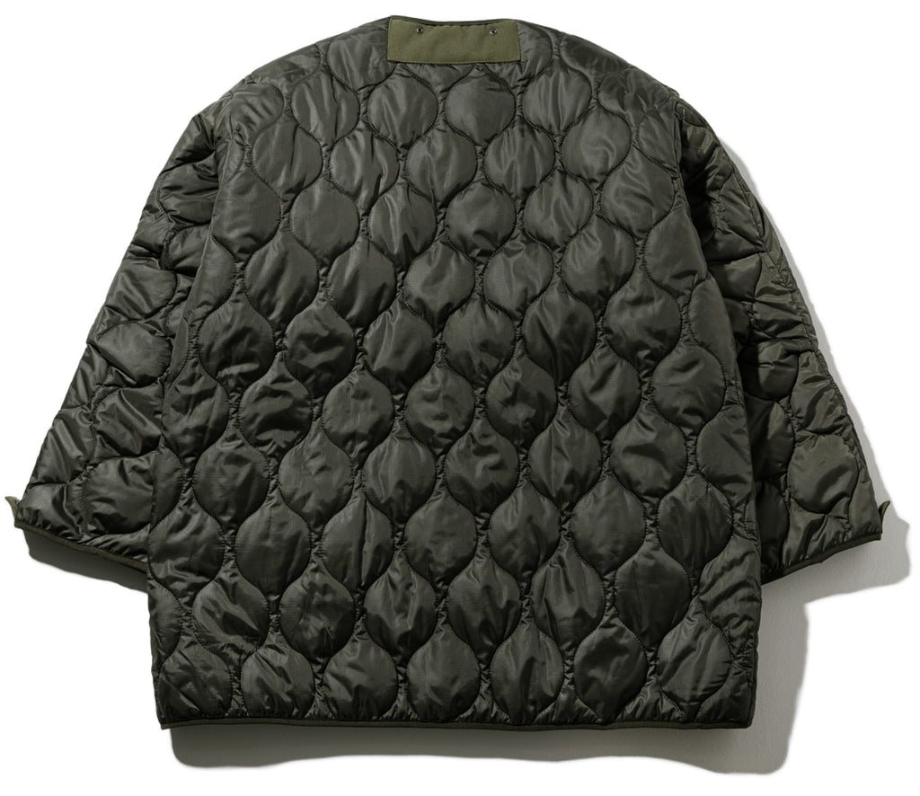 マスノウン(MASSNOUN)  REVERSIBLE STICH QUILITING JACKET MWZJK002-KK