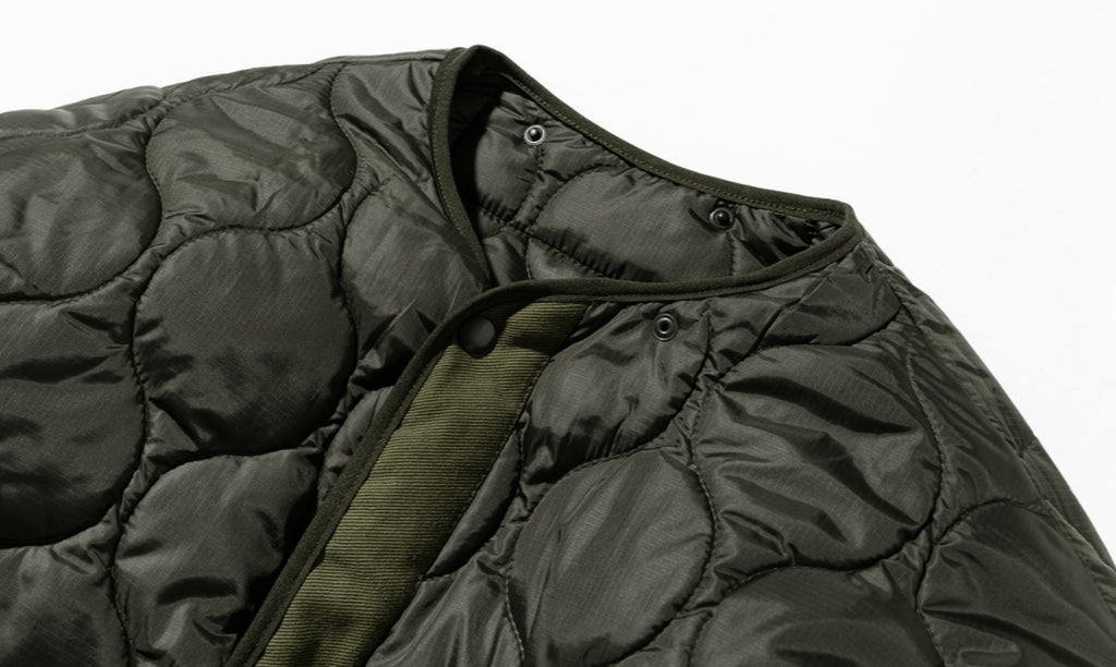 マスノウン(MASSNOUN)  REVERSIBLE STICH QUILITING JACKET MWZJK002-KK
