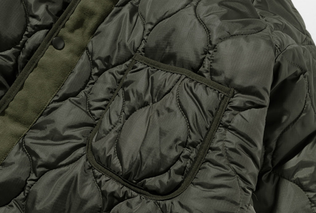 マスノウン(MASSNOUN)  REVERSIBLE STICH QUILITING JACKET MWZJK002-KK
