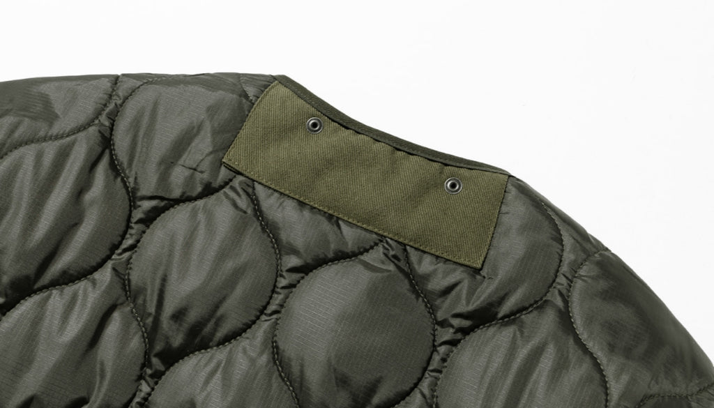 マスノウン(MASSNOUN)  REVERSIBLE STICH QUILITING JACKET MWZJK002-KK
