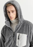 マスノウン(MASSNOUN)   TURTLE DOUBLE SOFT WOOL SHORT JUMPER MWZPD004-GY