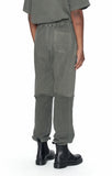 OVERR(オベルー) 20FW PIGMENT KHAKI INSIDE OUT SWEATPANTS