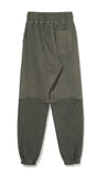 OVERR(オベルー) 20FW PIGMENT KHAKI INSIDE OUT SWEATPANTS