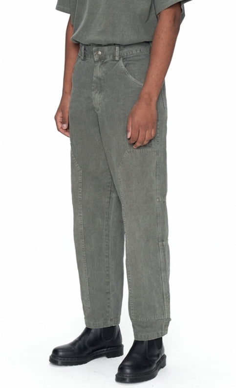 OVERR(オベルー) 20FW PIGMENT KHAKI WORK PANTS