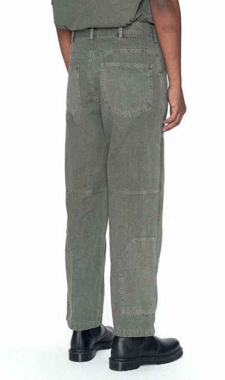 OVERR(オベルー) 20FW PIGMENT KHAKI WORK PANTS
