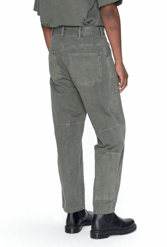 OVERR(オベルー) 20FW PIGMENT KHAKI WORK PANTS