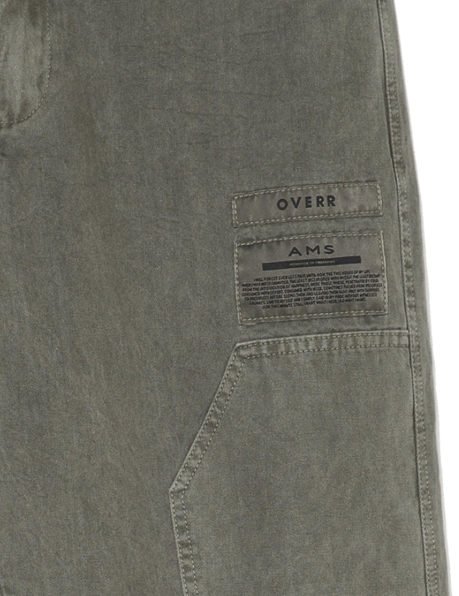 OVERR(オベルー) 20FW PIGMENT KHAKI WORK PANTS