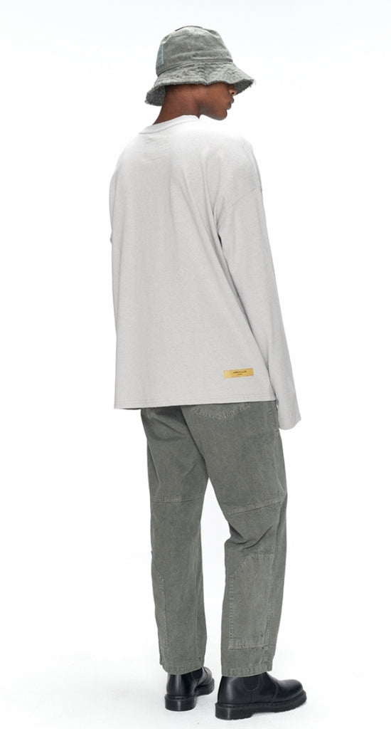 OVERR(オベルー) 20FW OVR COIN GRAY L/S T-SHIRTS