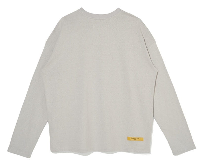 OVERR(オベルー) 20FW OVR COIN GRAY L/S T-SHIRTS