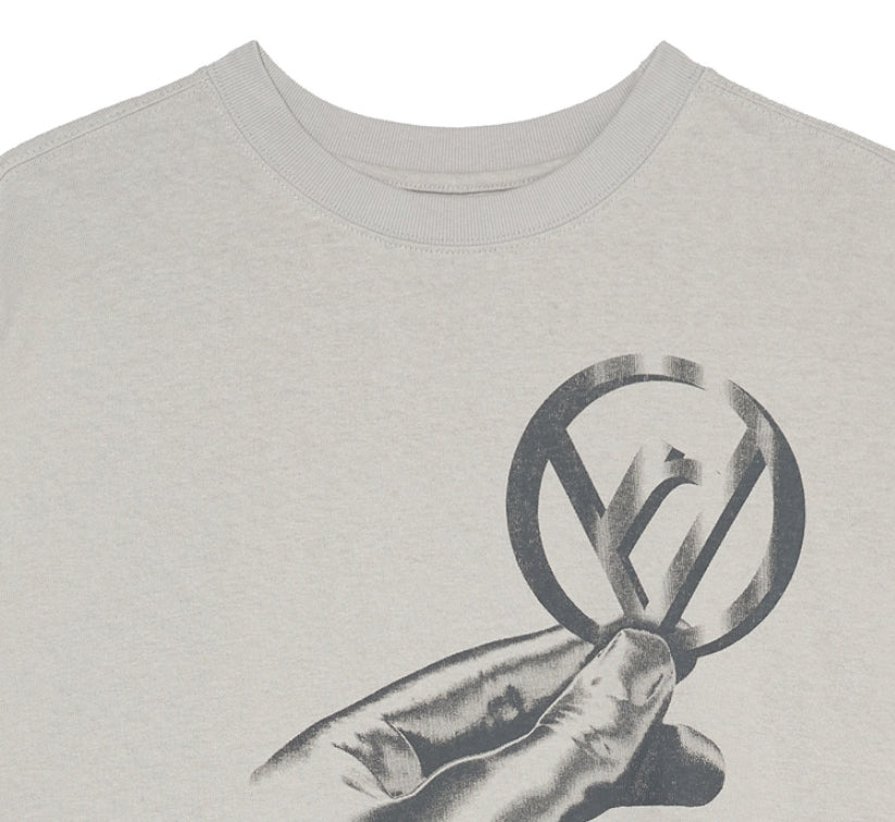 OVERR(オベルー) 20FW OVR COIN GRAY L/S T-SHIRTS