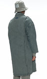 OVERR(オベルー) 20FW PIGMENT KHAKI DENIM LONG COAT