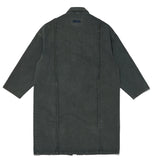 OVERR(オベルー) 20FW PIGMENT KHAKI DENIM LONG COAT