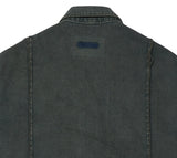 OVERR(オベルー) 20FW PIGMENT KHAKI DENIM LONG COAT