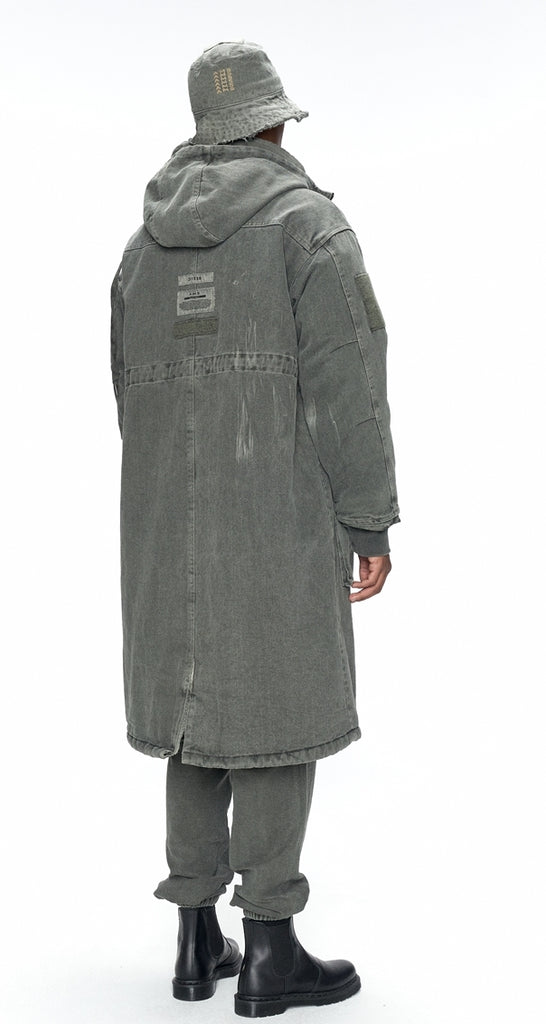 OVERR(オベルー) 20FW PIGMENT KHAKI HEAVY WEIGHT PARKA