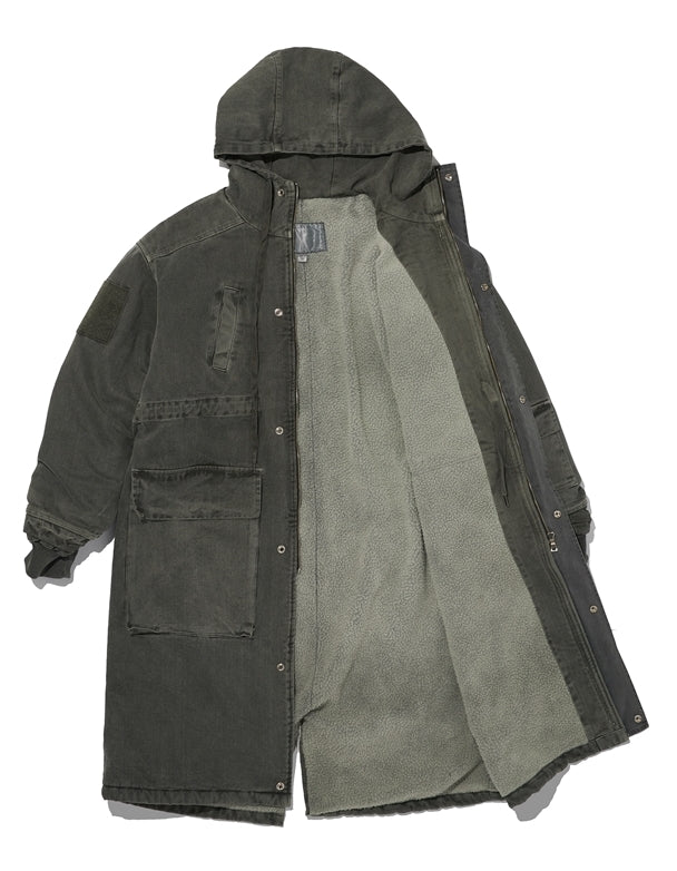 OVERR(オベルー) 20FW PIGMENT KHAKI HEAVY WEIGHT PARKA
