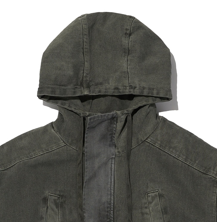 OVERR(オベルー) 20FW PIGMENT KHAKI HEAVY WEIGHT PARKA