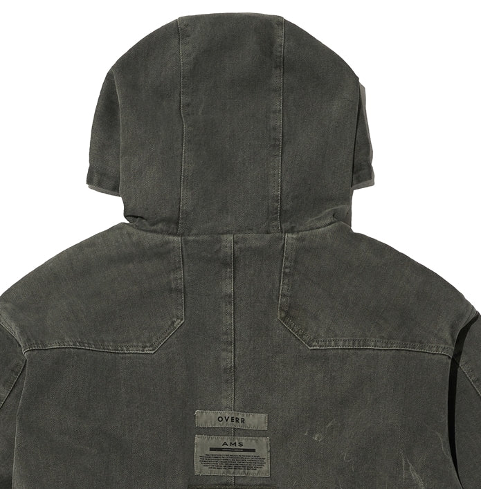 OVERR(オベルー) 20FW PIGMENT KHAKI HEAVY WEIGHT PARKA